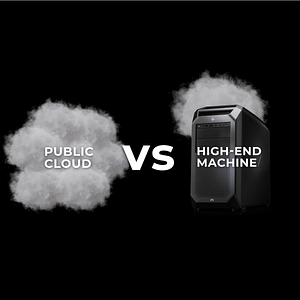 Which solution is financially better for heavy data science tasks? (Public Cloud -vs- HP Z8 G4 + NVIDIA GPUs)